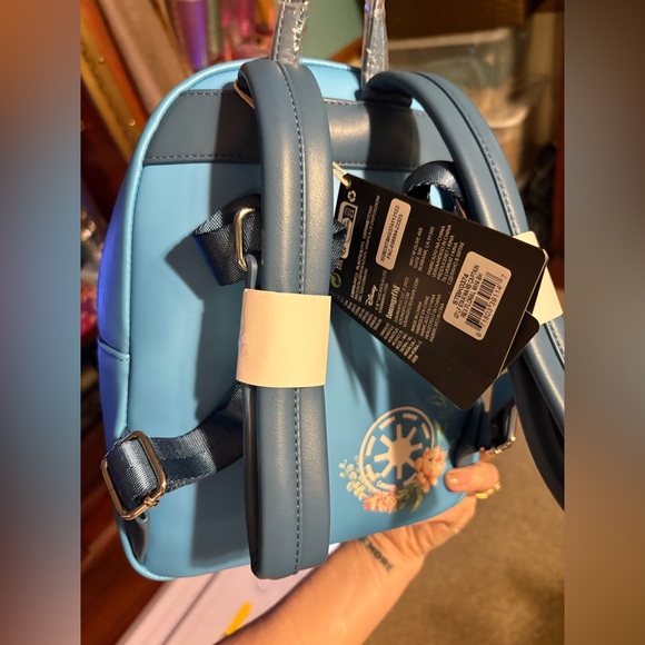 NWT Loungefly x Star Wars Captain Rex Floral Mini Backpack - Picture 3 of 3